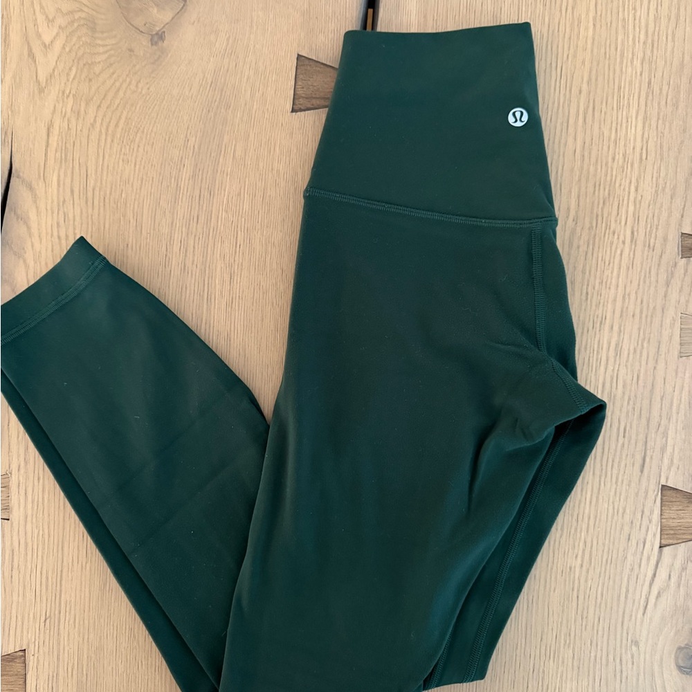 Lululemon Align leggings 25” Forest green 💚